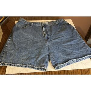 Women's Blue Jean Shorts size 22W by Faded Glory